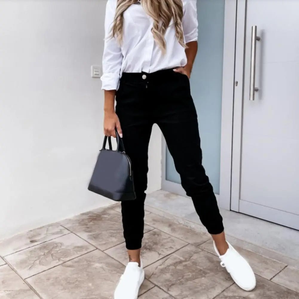 INDY - Casual Stretchbroeken voor vrouwen 50% korting