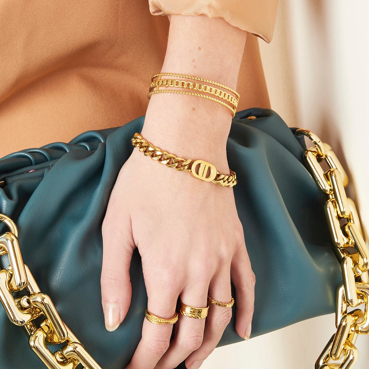 Christina armband - Goud
